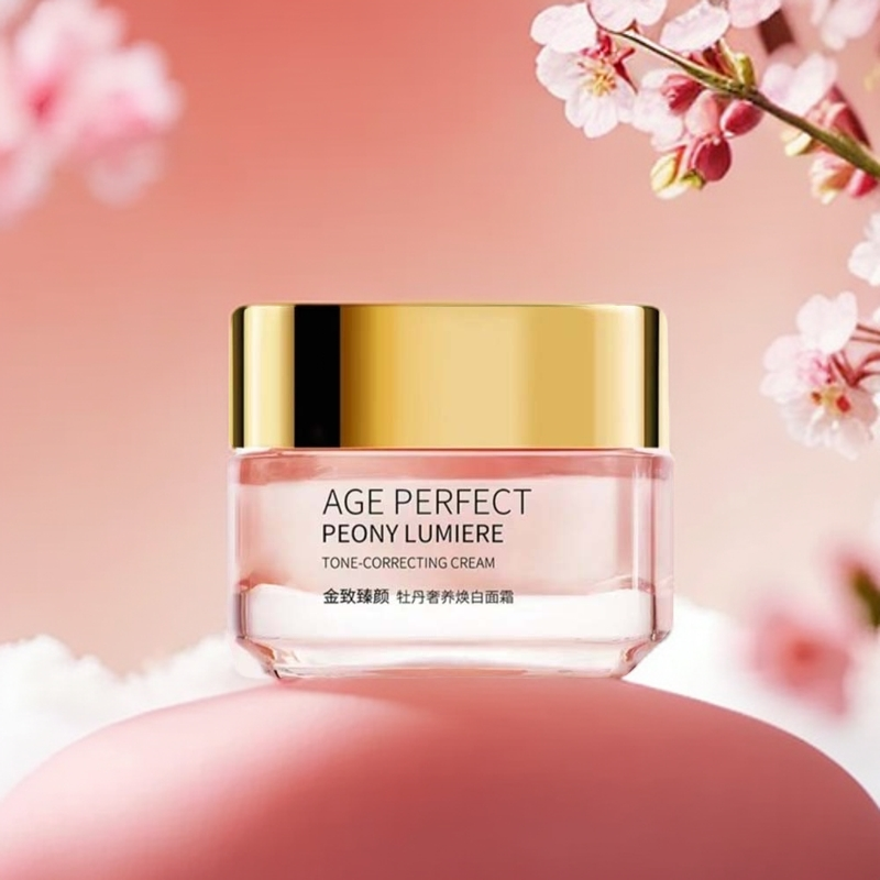 L'ORÉAL/欧莱雅金致臻颜牡丹奢养粉妍焕白面霜提亮肤色25g       