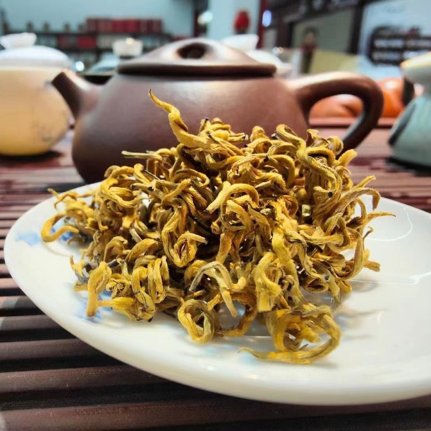 【蜜香金芽】云南滇红金芽 半曲金芽