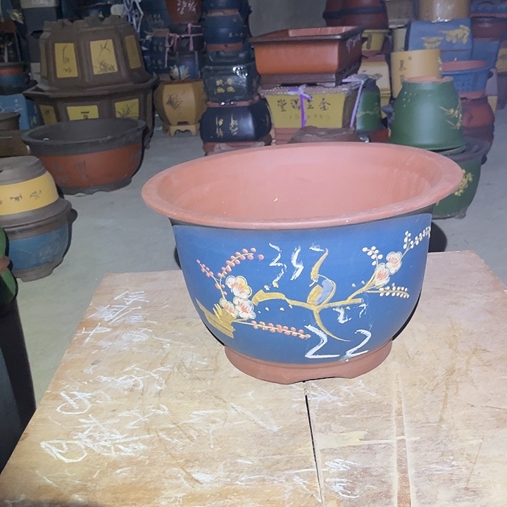 紫砂紫砂花盆紫砂花盆