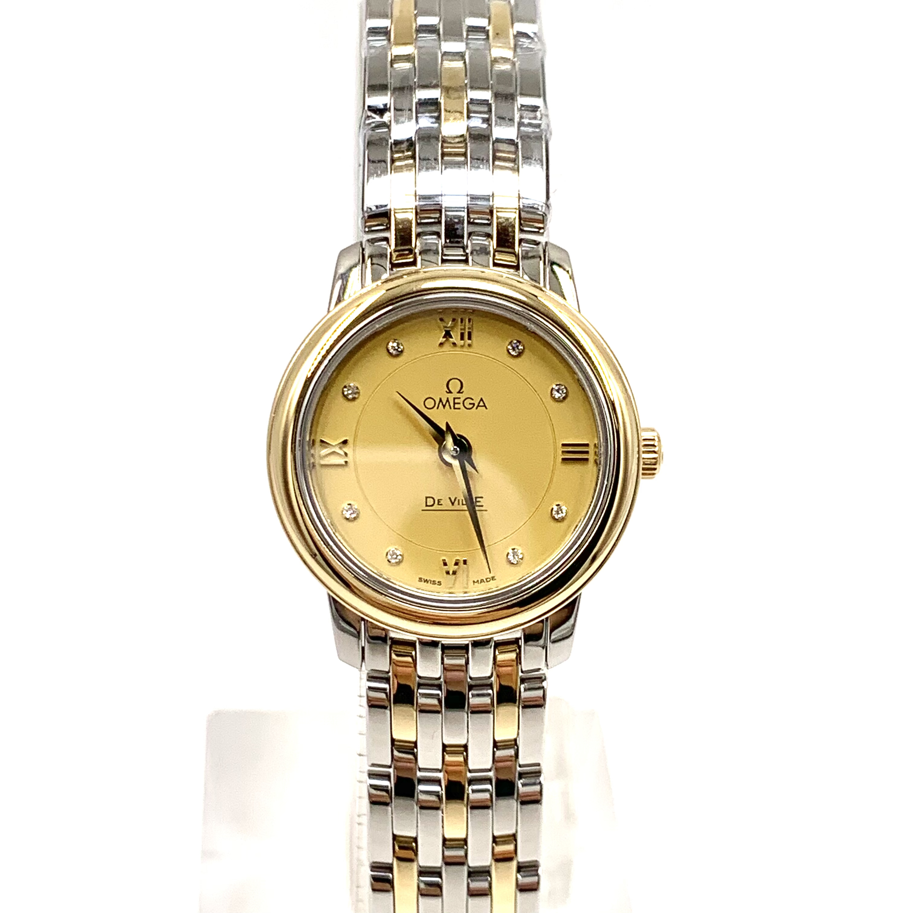 99新 Omega/欧米茄 蝶飞/石英/表径24mm/女表