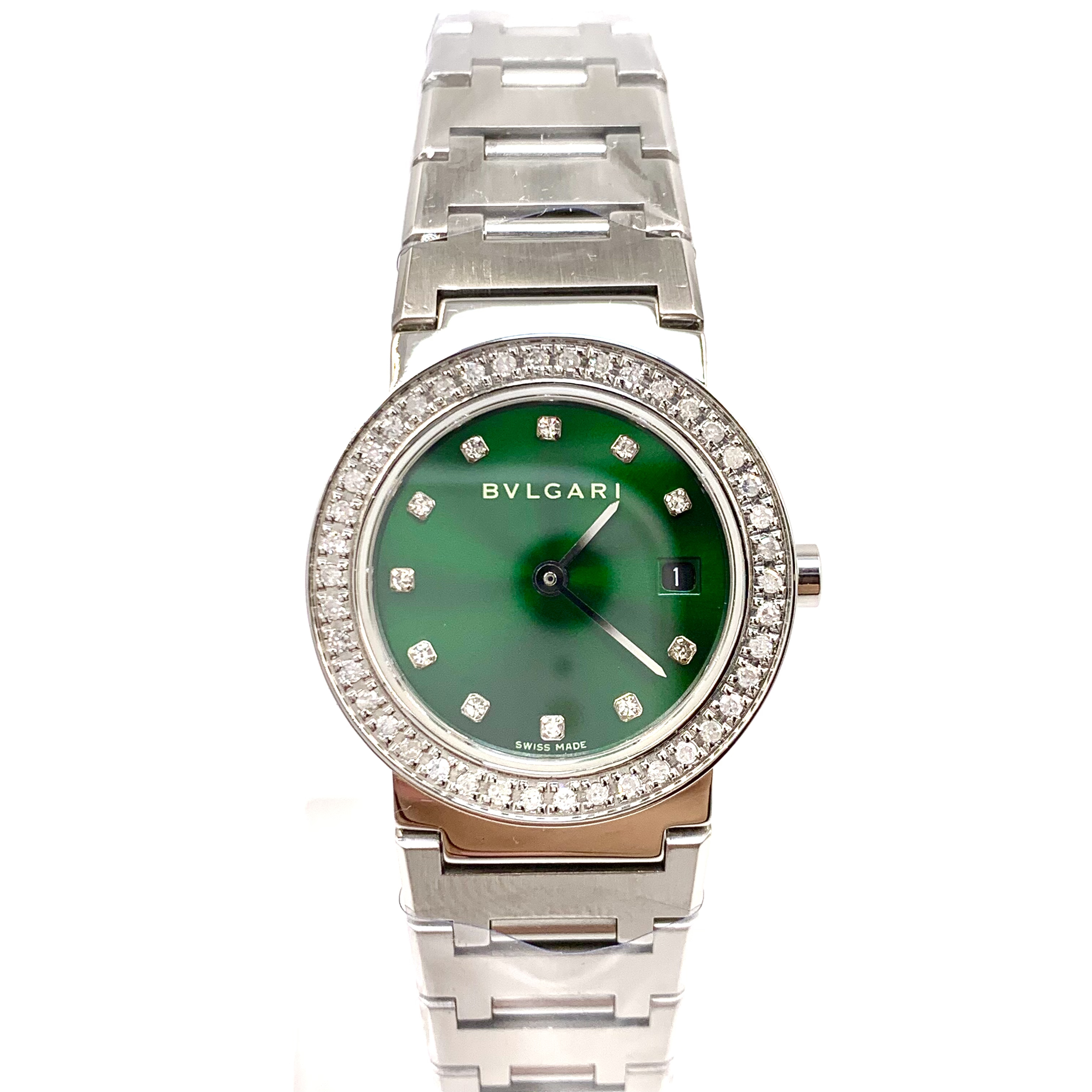 99新 BVLGARI/宝格丽 BB系列/石英/表径26mm/女表