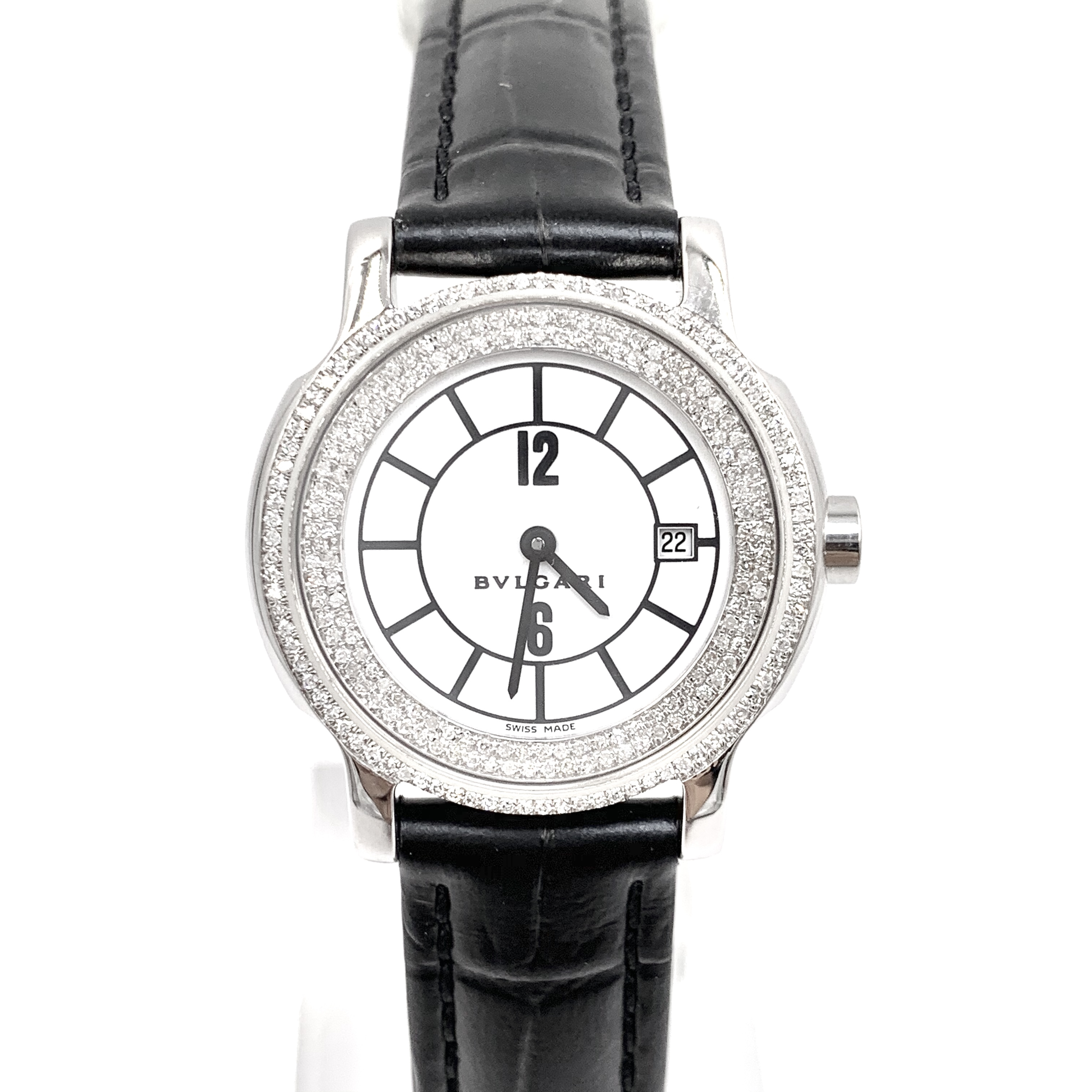 99新 BVLGARI/宝格丽 SoloTempo石英/表径29mm/女表