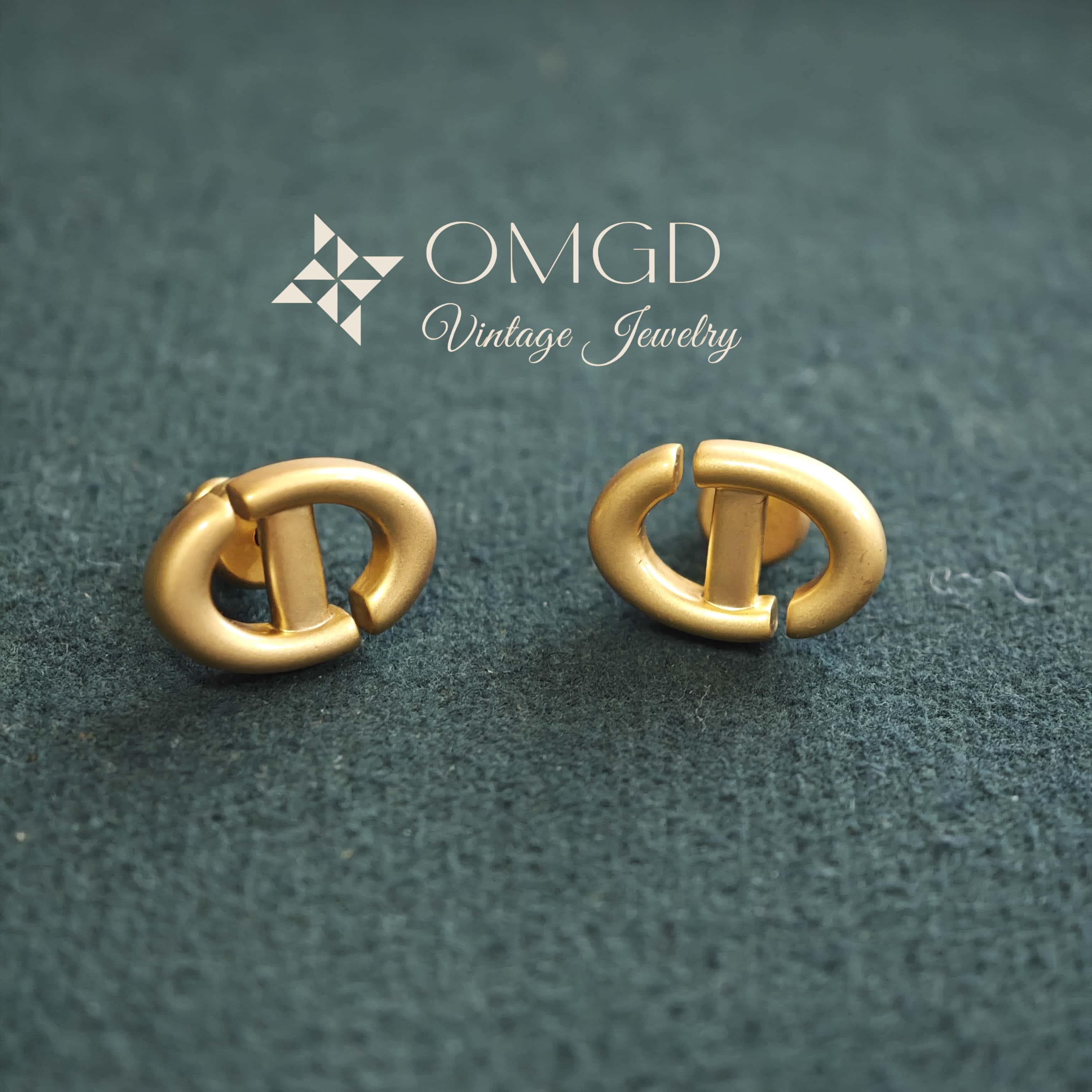 OMGD 铜合金合成锆石耳饰 【D9029】时尚经典百搭耳钉-Z9