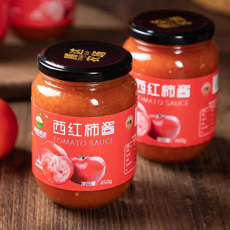 西红柿酱山西普罗旺斯软果沙瓤无添加古法制作番茄酱
