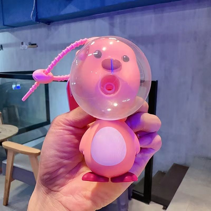 可爱loopy公仔少女心卡通解压赞萌露比钥匙扣捏泡泡挂件汽车挂饰