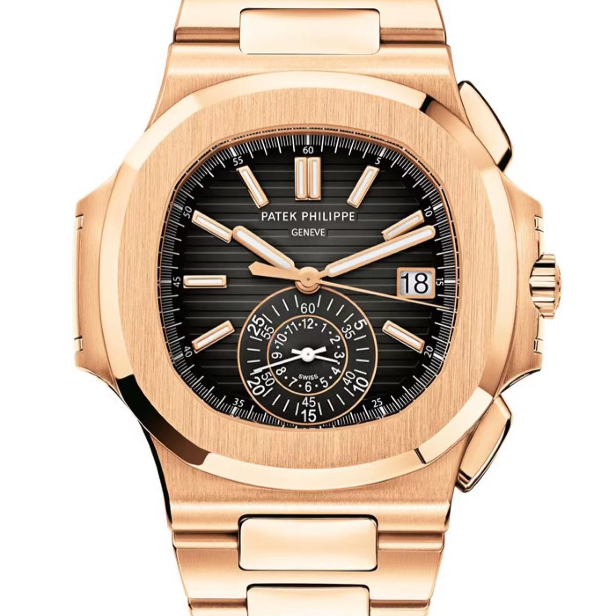99新 Patek Philippe/百达翡丽 名表/百达翡丽5980/玫瑰金/20卡