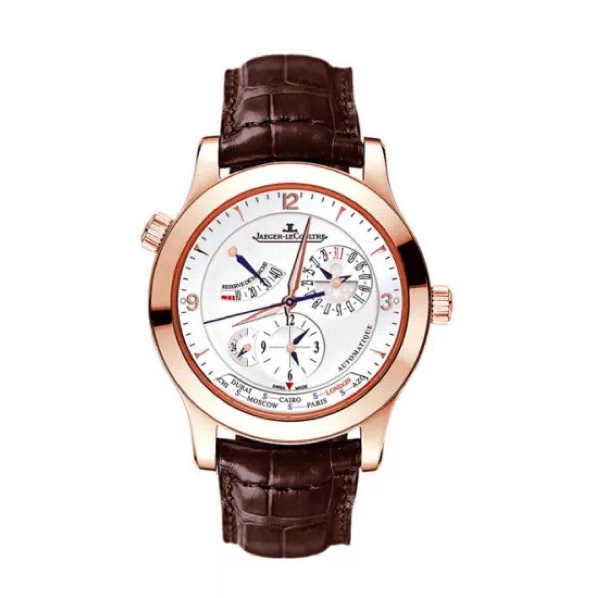 99新 Jaeger-LeCoultre/积家 潮人/积家/1502420大师/40mm/单表