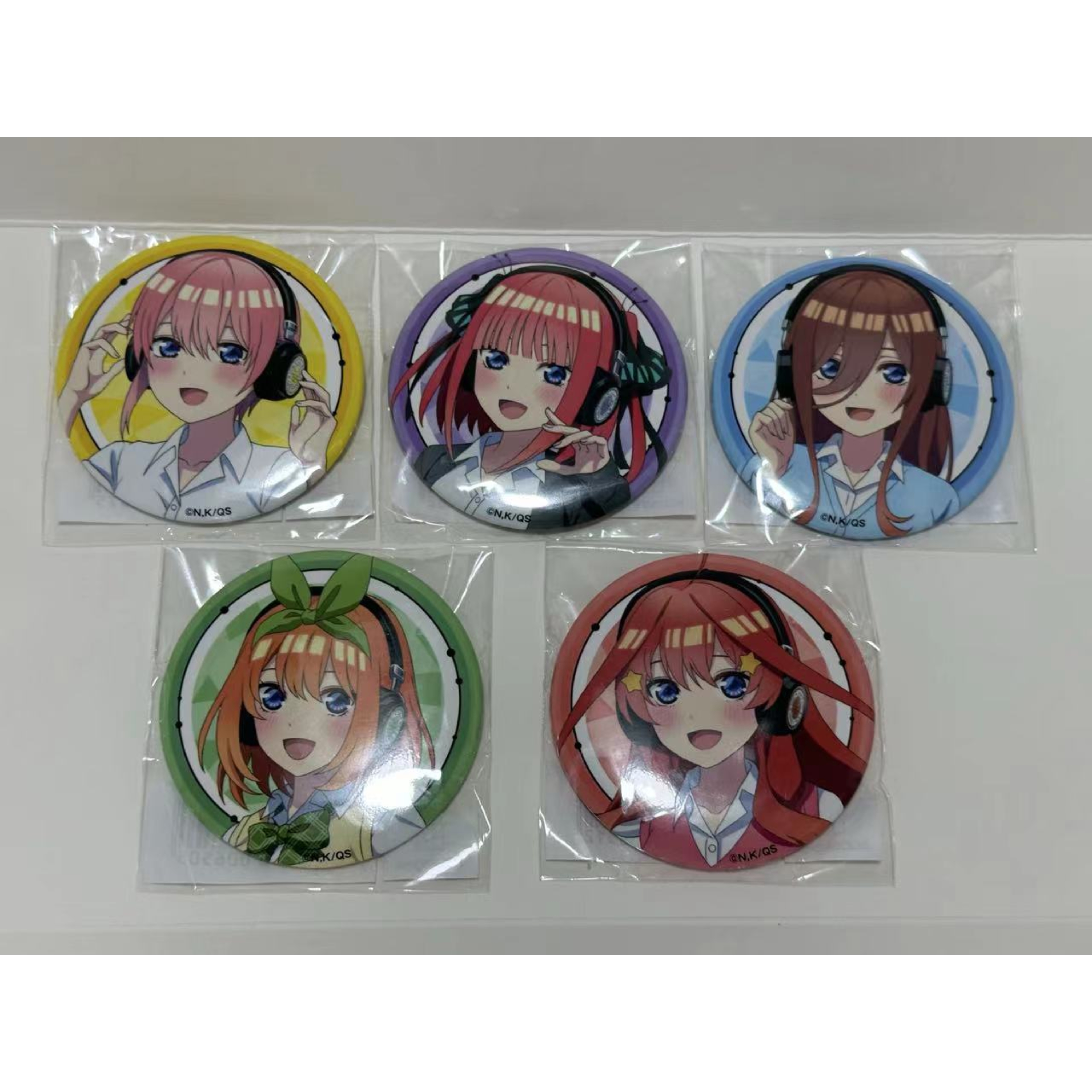 五等分的花嫁 音ANI联名系列吧唧