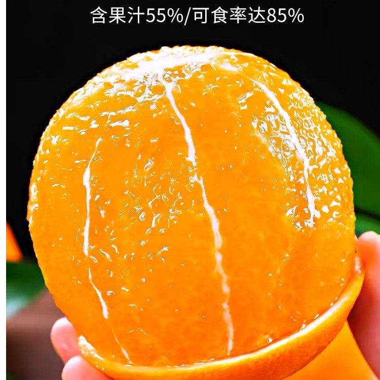 正宗赣南脐橙香甜成熟新鲜采摘水果产地直发橙红果粒多汁甜蜜爽口