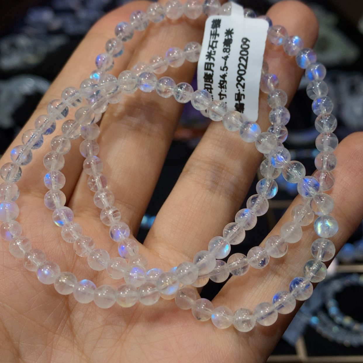 【闪购商品】月光石手串4.8未镶嵌