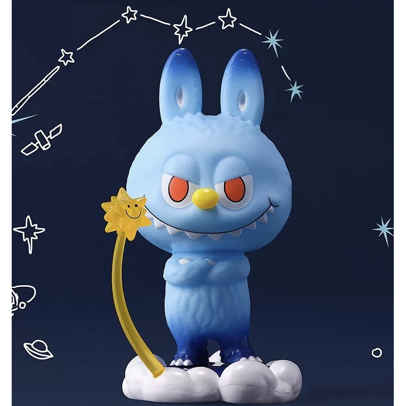 【拆盒】labubu拉布布星座系列手办盲盒玩具