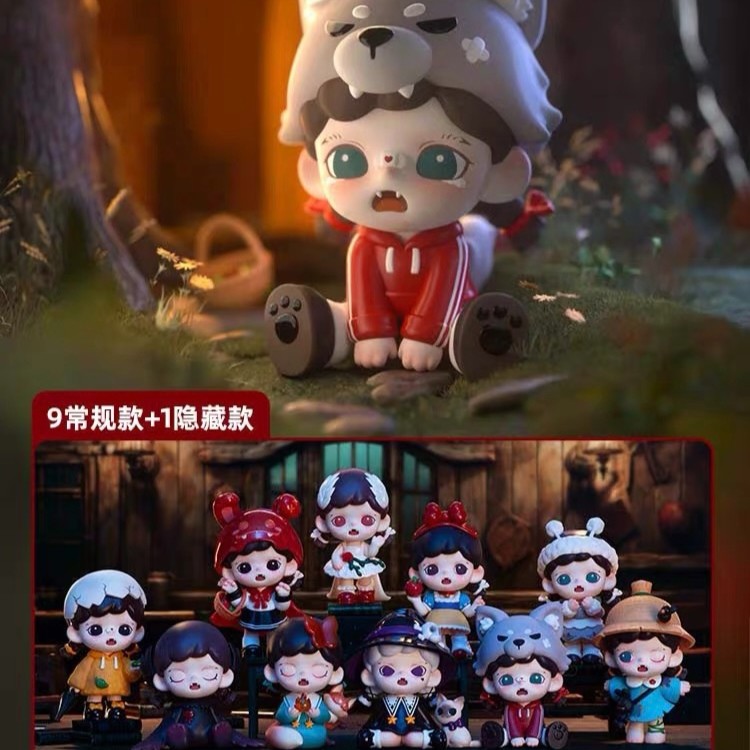 【小米辣代拆】Zoraa不能说的秘密系列潮玩盲盒手办