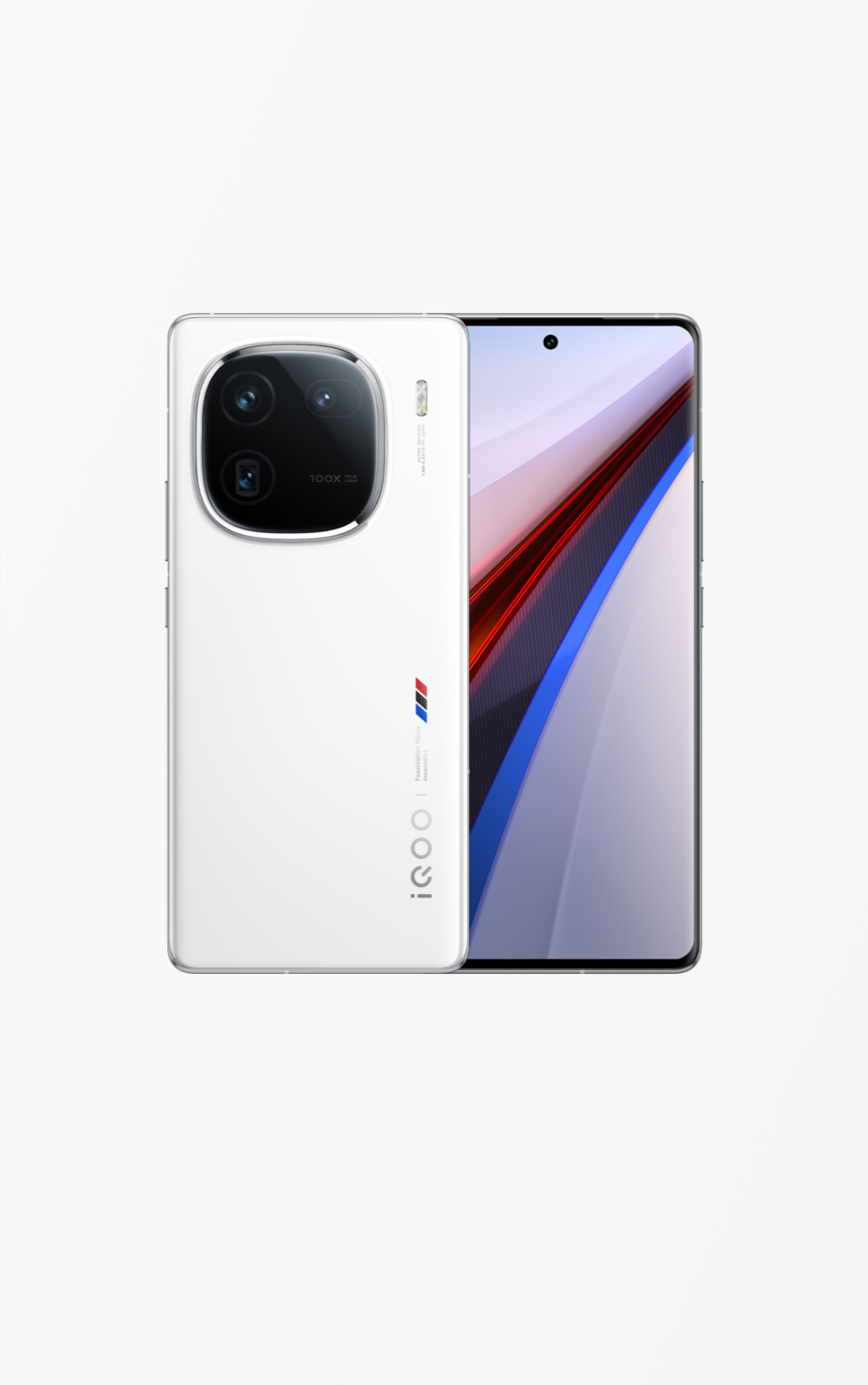 全新未使用 iQOO 12pro手机，原装曲屏超清双卡拍照高刷白色直屏