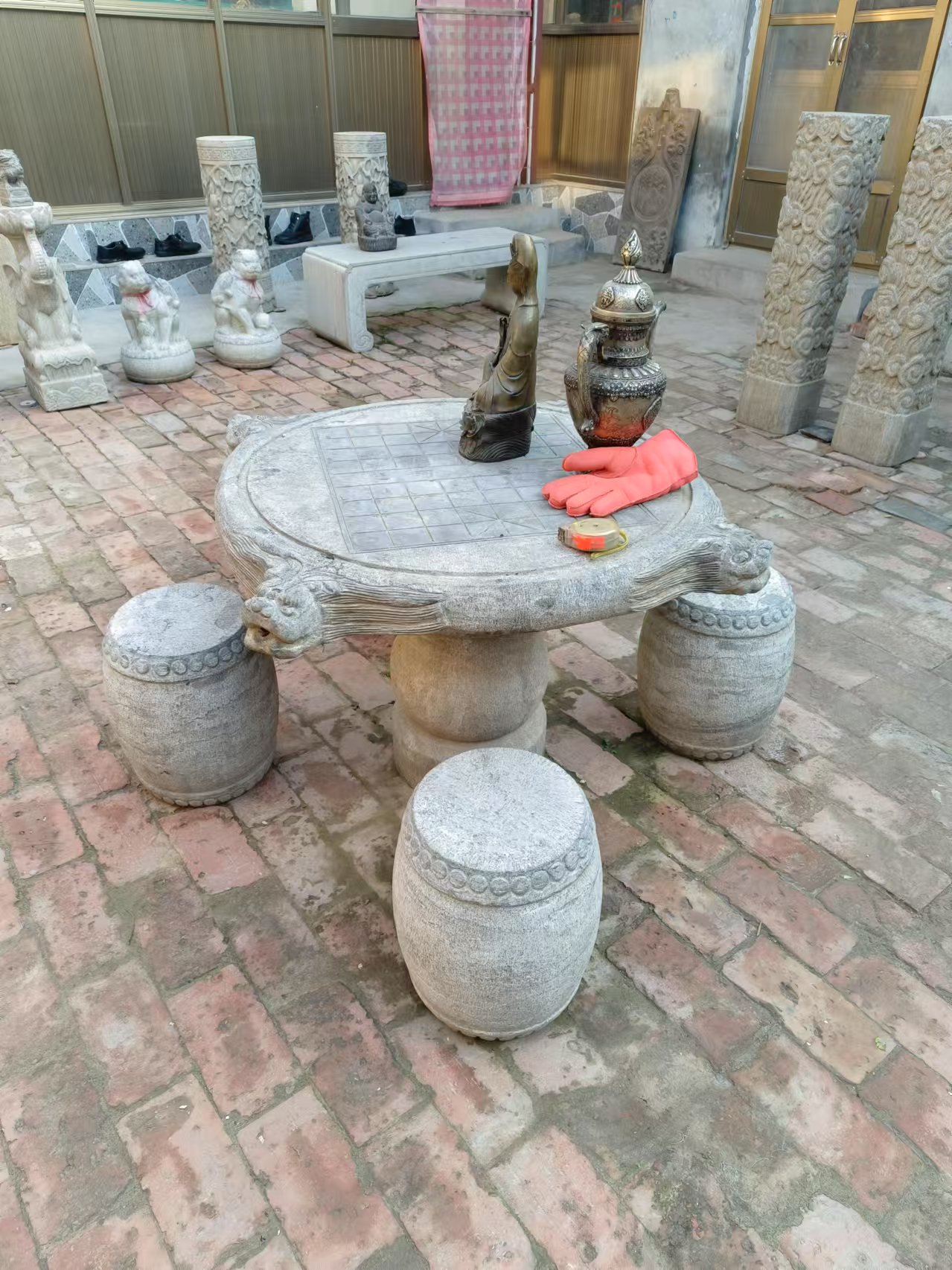 青石，石桌，不包邮