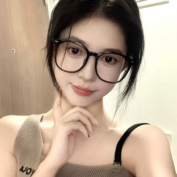 近视眼镜框可配度数配镜防蓝光抗辐射素颜大框女韩版黑框潮近视镜