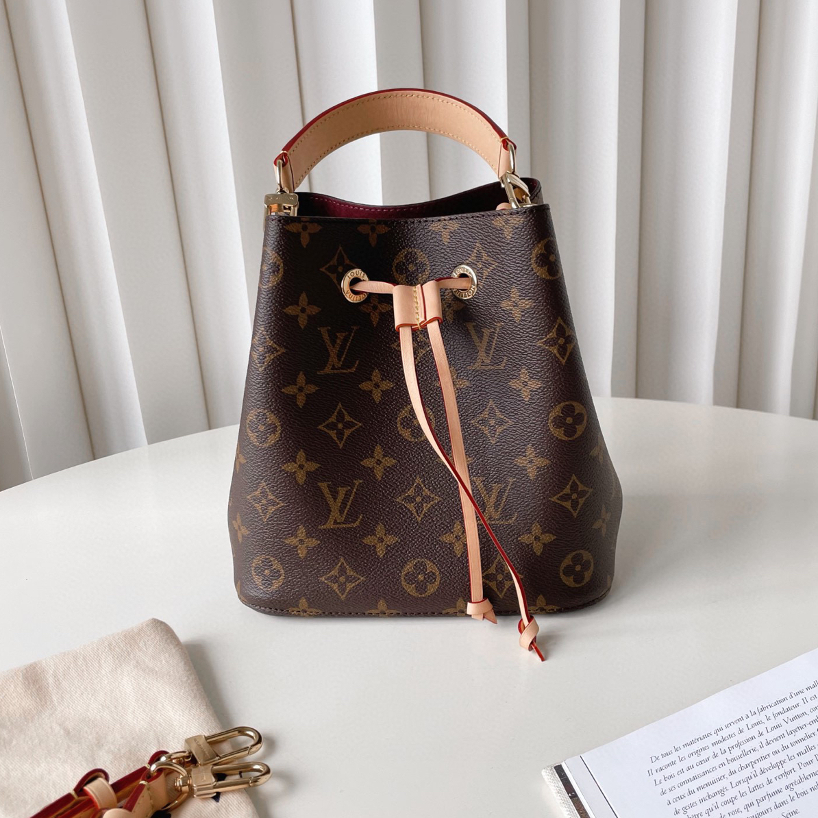 全新未使用 LouisVuitton/路易威登 noe bb全新带票 CG8-0339