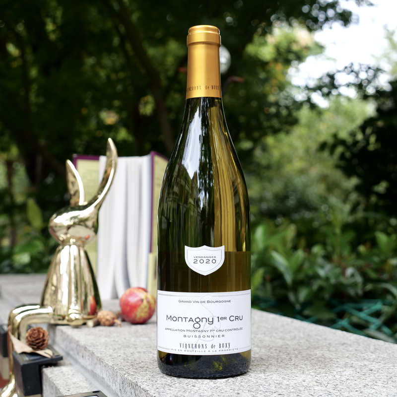 比克西酒庄勃艮第蒙塔尼一级园荆棘干白葡萄酒蒙塔尼产区优雅