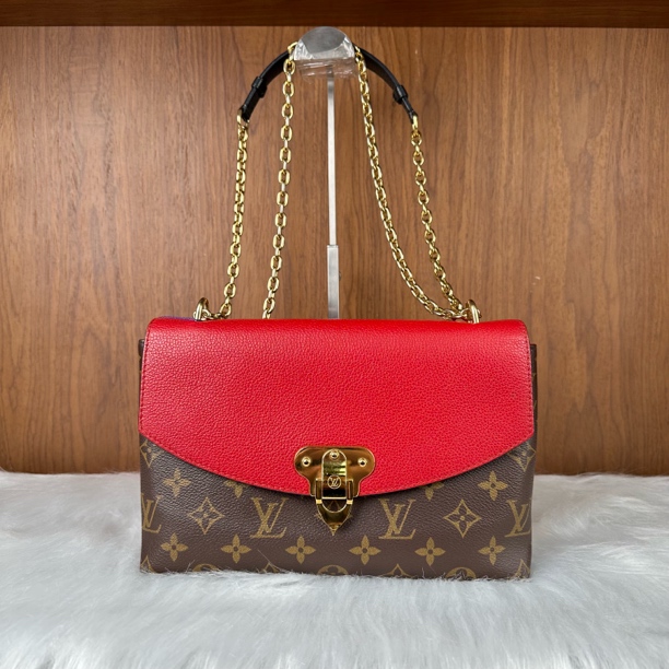 95新 LouisVuitton/路易威登 传奇信封链条单肩腋下包/00045