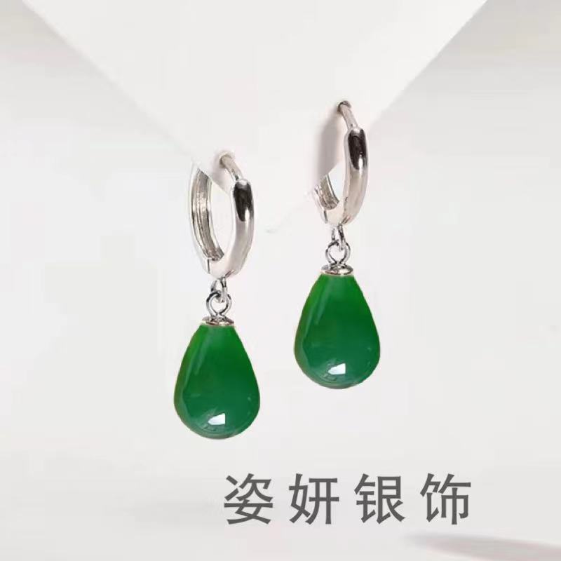 足银耳饰 新款耳环轻奢高级感简约百搭防过敏耳环气质耳坠