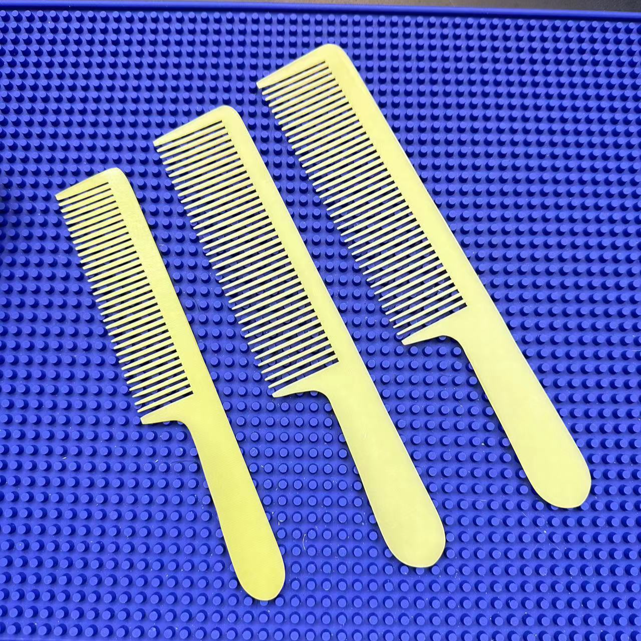 超薄老式手工电路板平头梳子防静电发型师梳子大号裁剪加宽