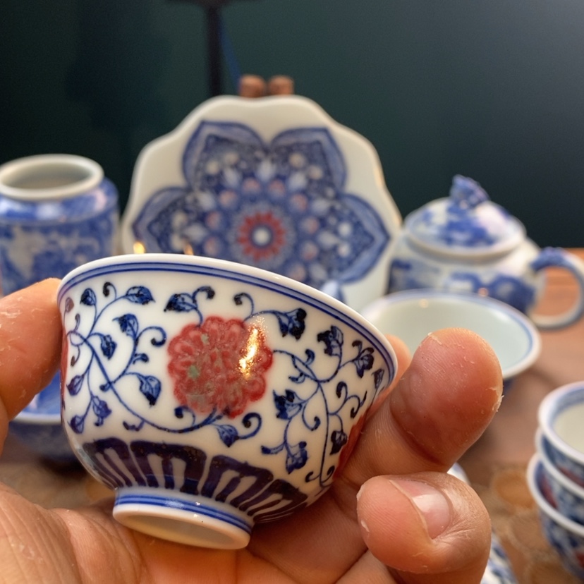 【闪购商品】瓷杯茶**夜景德镇