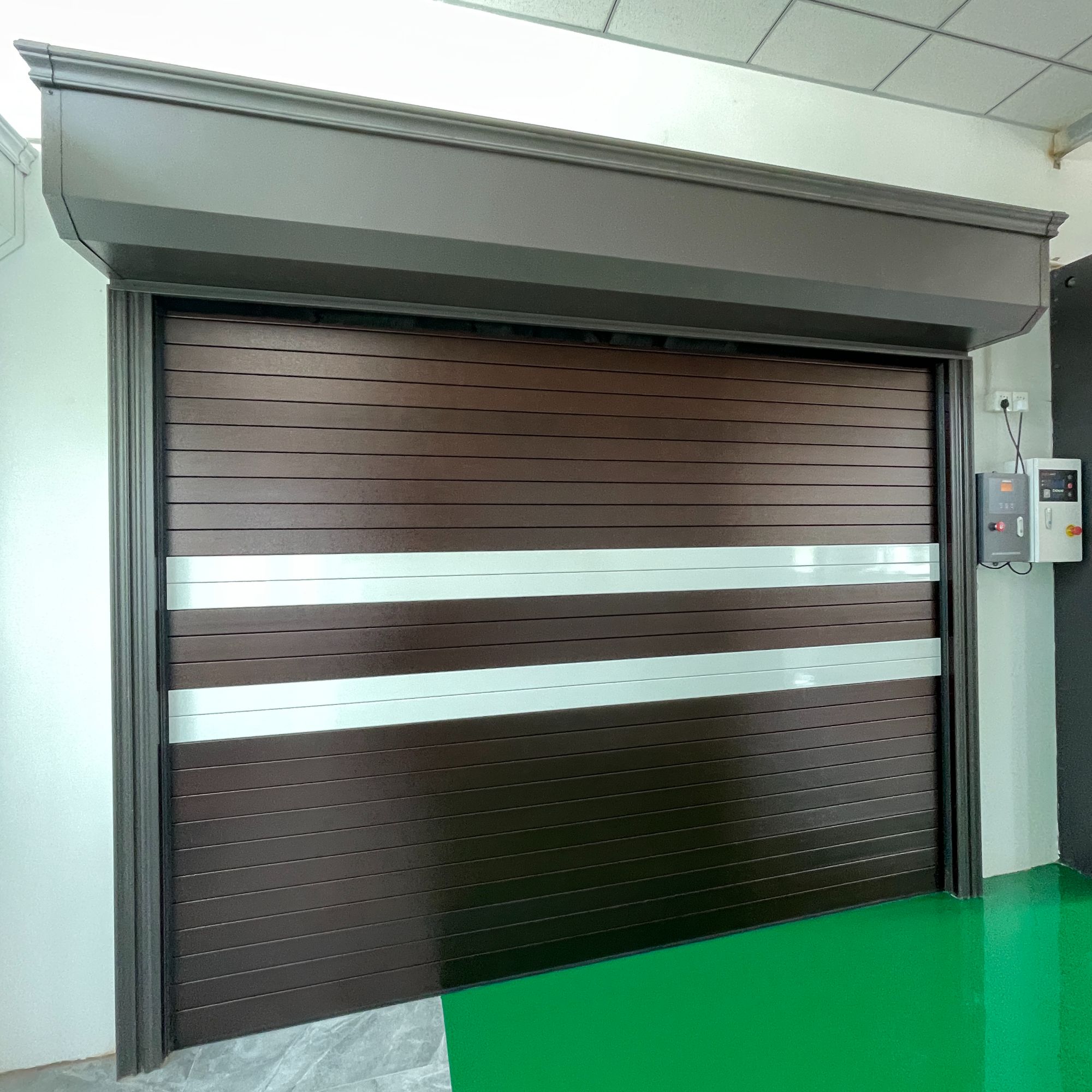 中速基础款车库门智能车库门电动卷帘门卷帘门全屋定制装饰装修