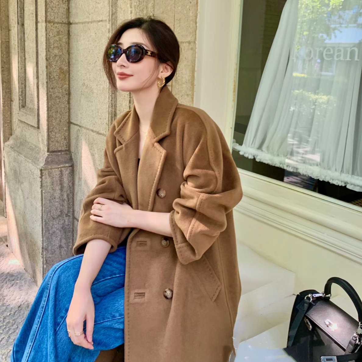 未使用 MaxMara MAX MARA 经典101801大衣/34-42