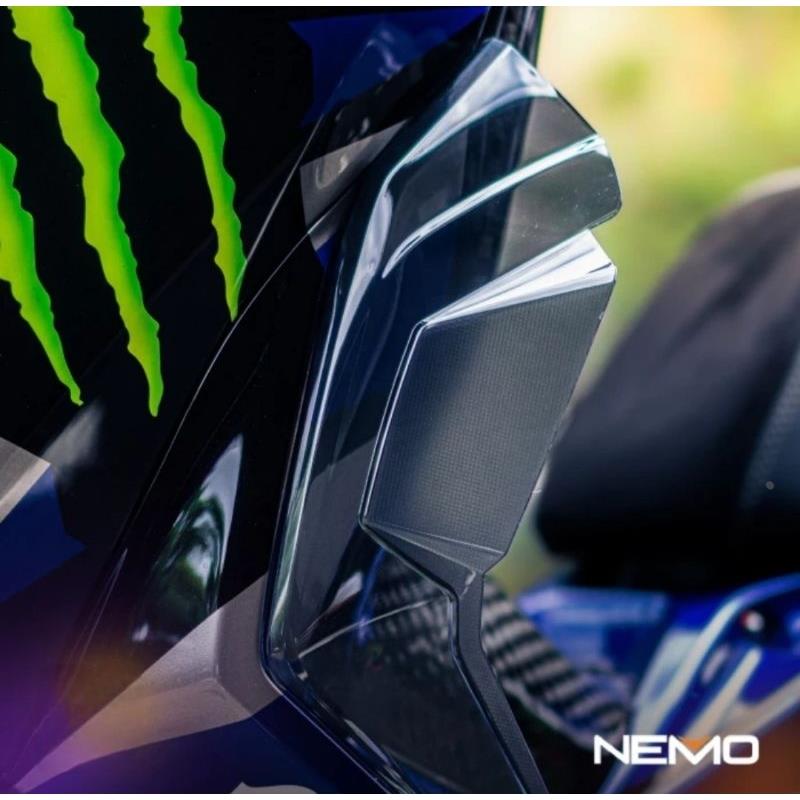 印尼NEMO 23-24款雅马哈XMAX300 改装腿部风挡 腿挡风护膝护腿2.0