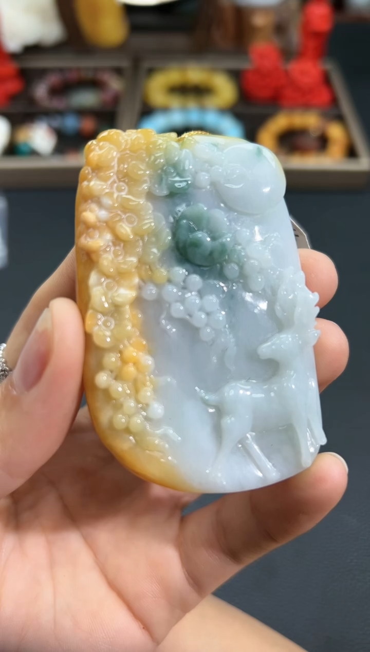 【闪购商品】翡翠颈饰未镶嵌O222 多样性一件发货
