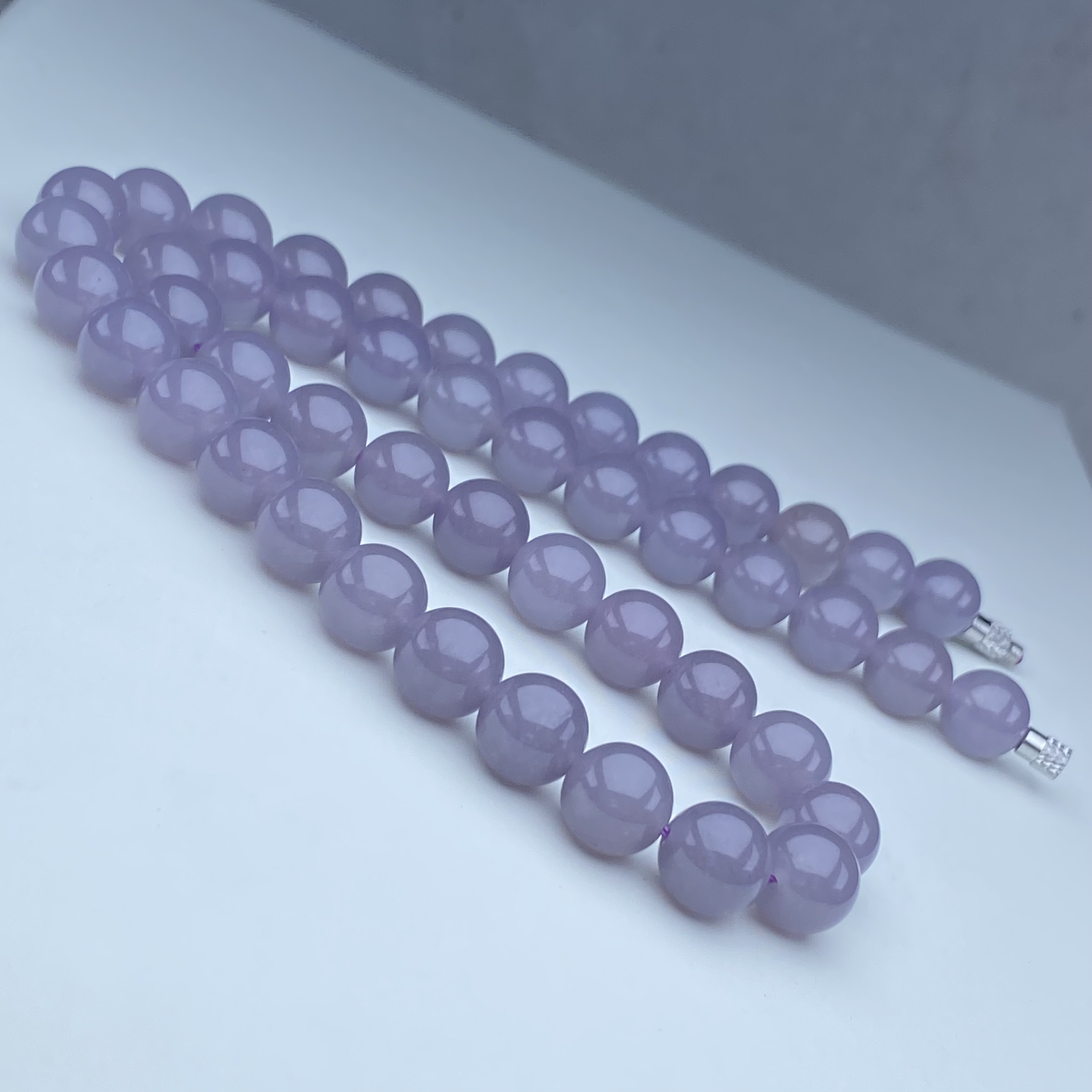 600号精品烟紫项链10mm多样性发一件