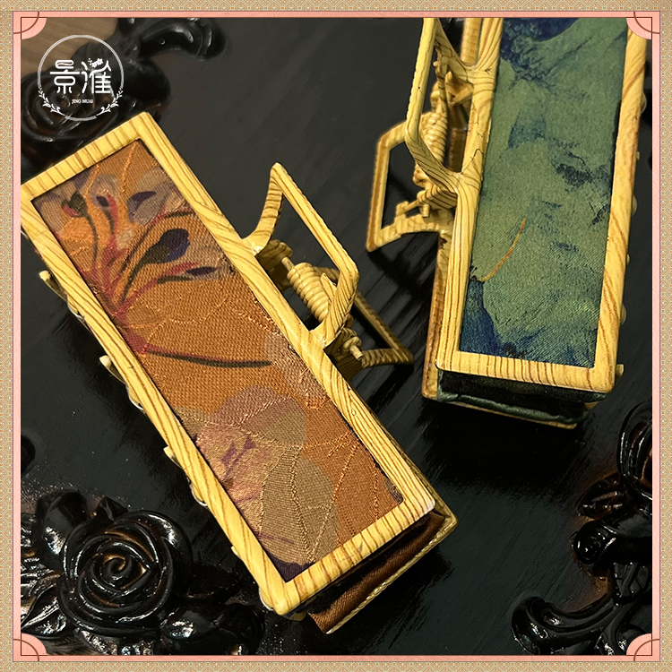 新款真丝复古国风桑蚕丝非遗女款2023饰品