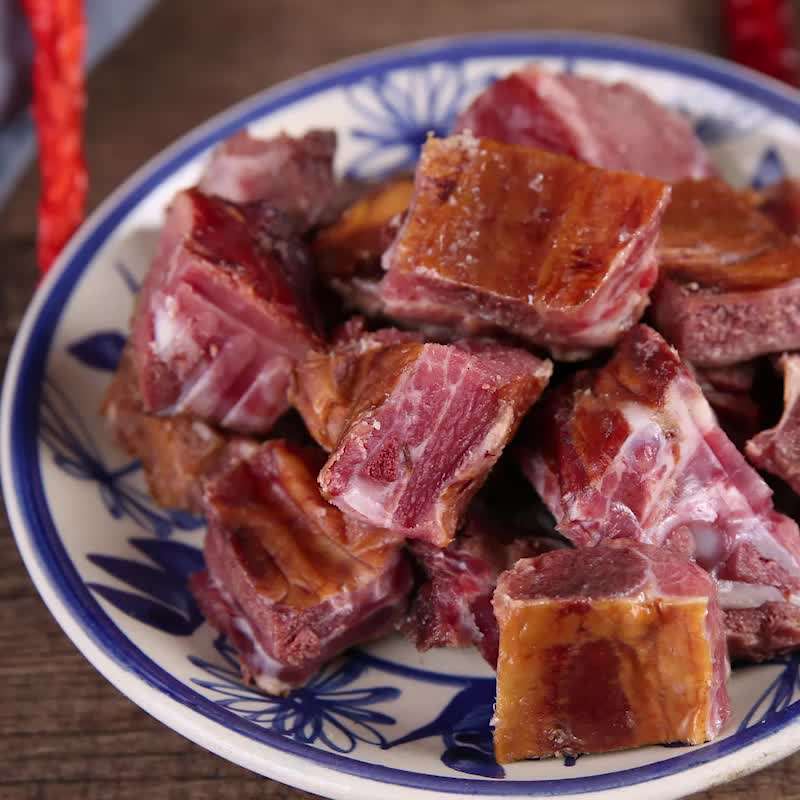 现称EY1-20斤6-20 肉多 腊排腊前排骨边角排骨头带脊骨颈骨 烟熏