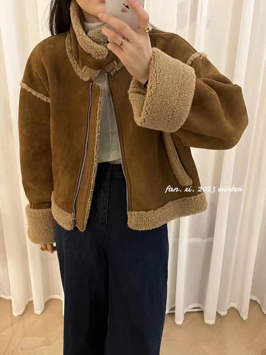 2024新款机车服加绒休闲