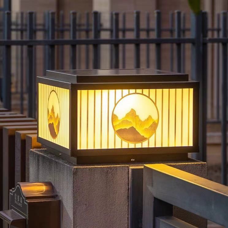 太阳灯家用农村庭院院子灯太阳能庭院灯户外灯太阳能灯热销第一名