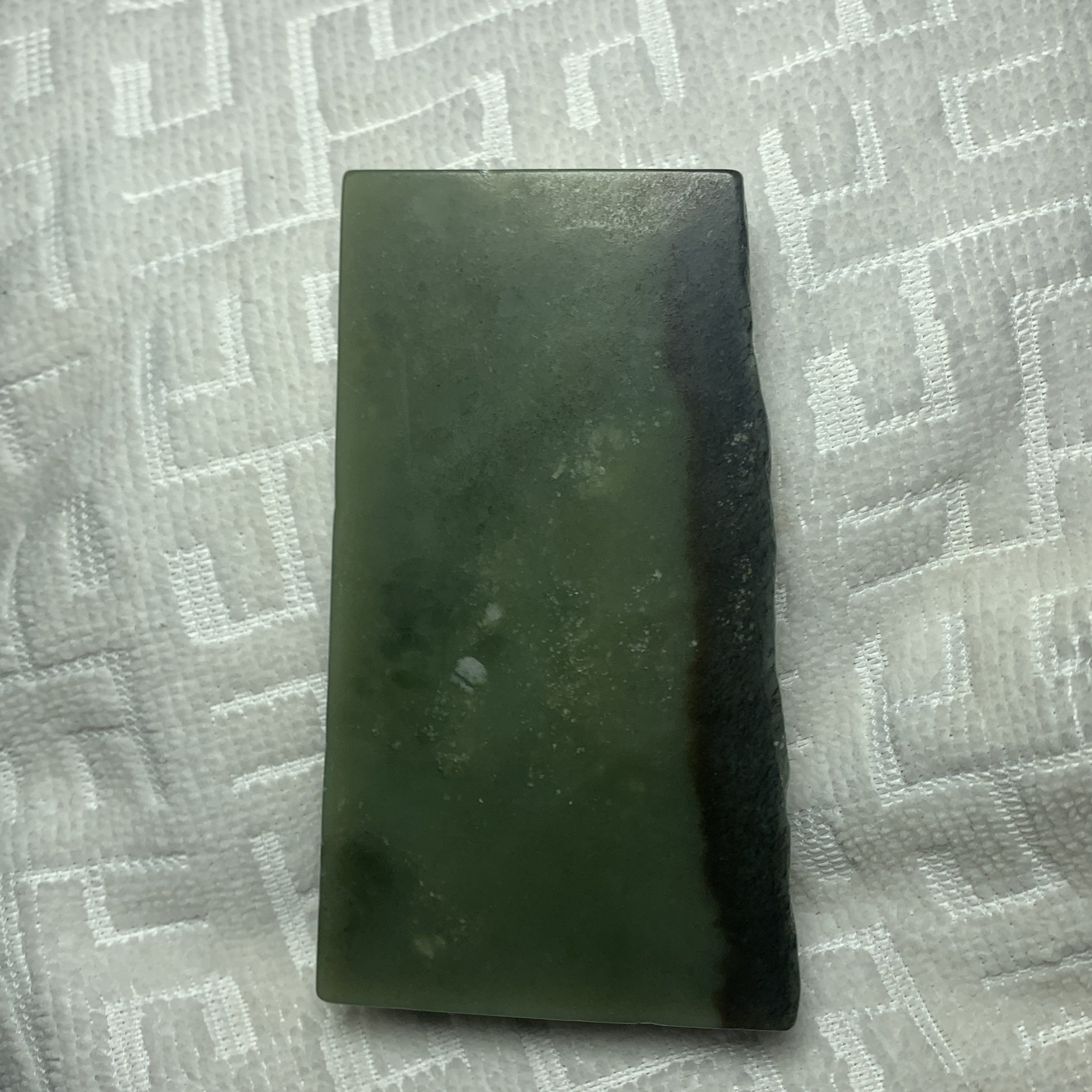 和田玉俏色原石摆件手把件