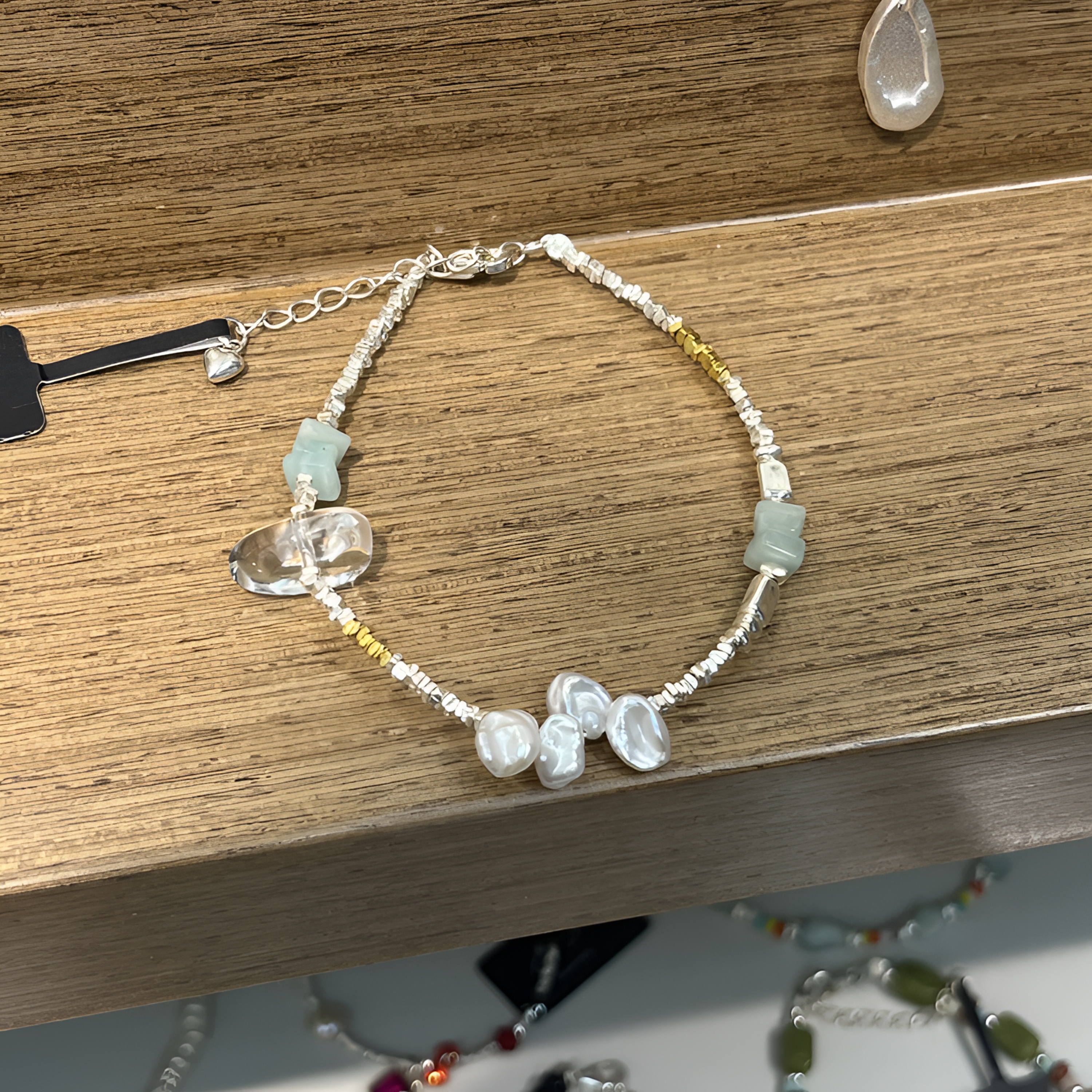 925银仿珍珠手链 手工小众清新可爱时尚百搭精致甜美小众ins手链