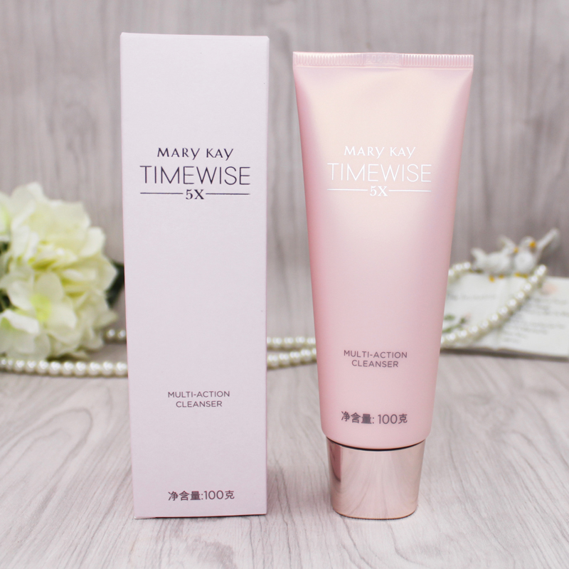 玫琳凯洗面奶幻时5X多效洗面乳官方正品保湿补水清洁毛孔低泡清爽
