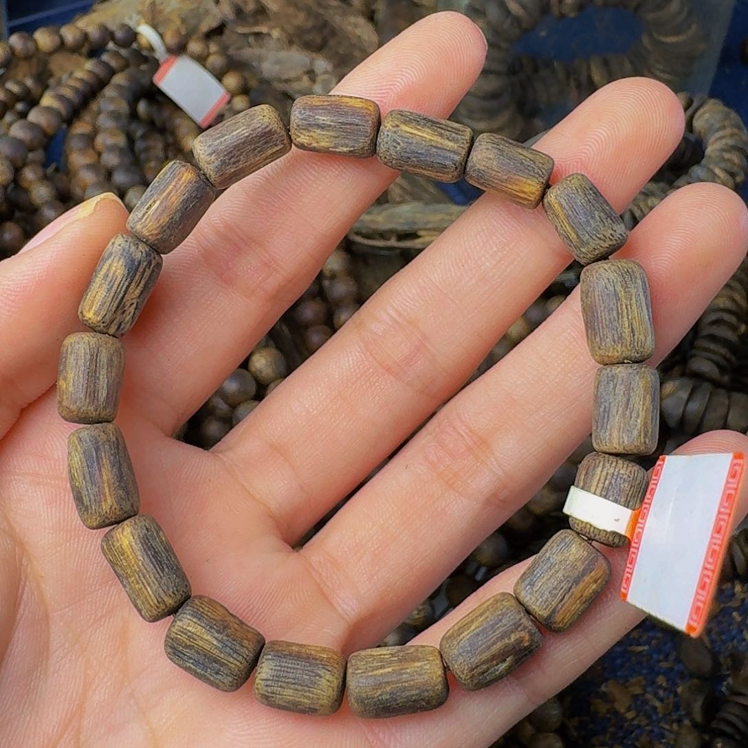 沉香手串沉水陆河6.8克