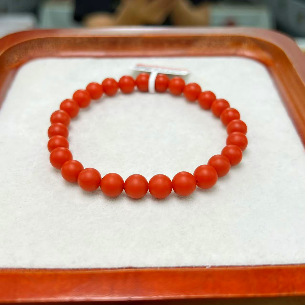 诚信经营支持年退换 保山哑光云端南红6mm 多样性发一