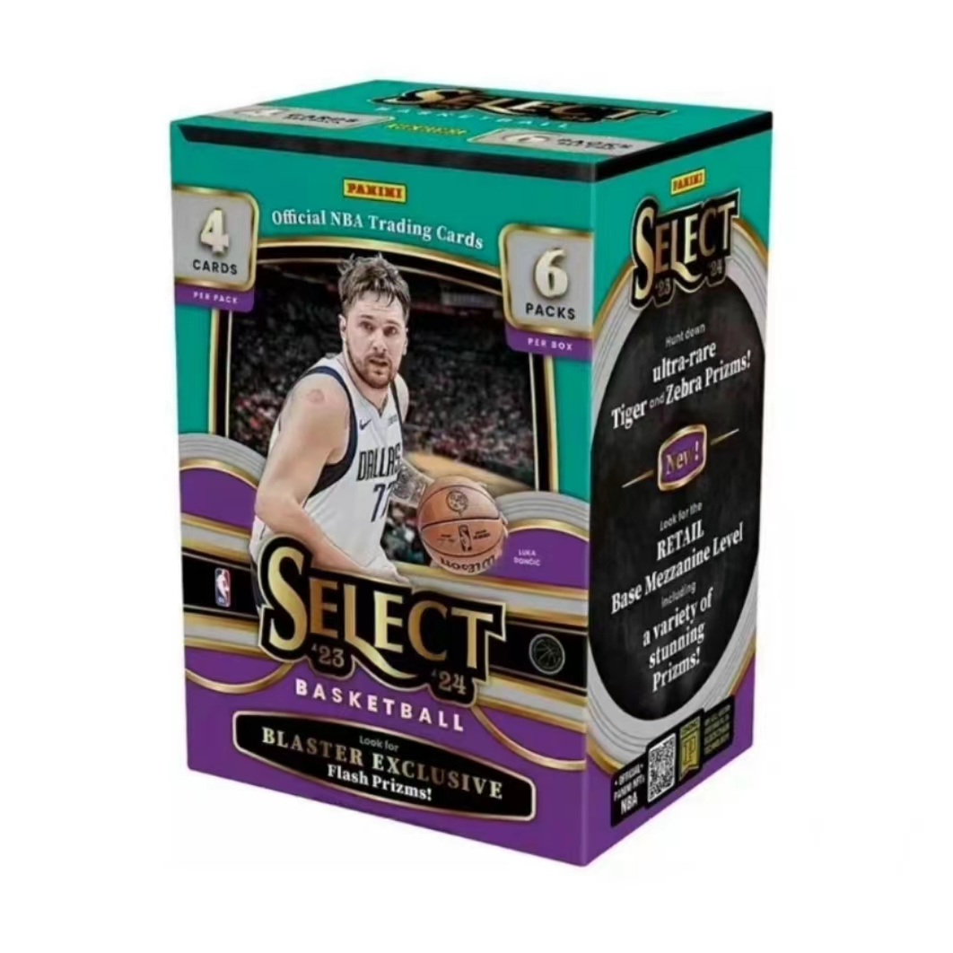 【拆盒]23-24 select 手雷帕尼尼球星卡