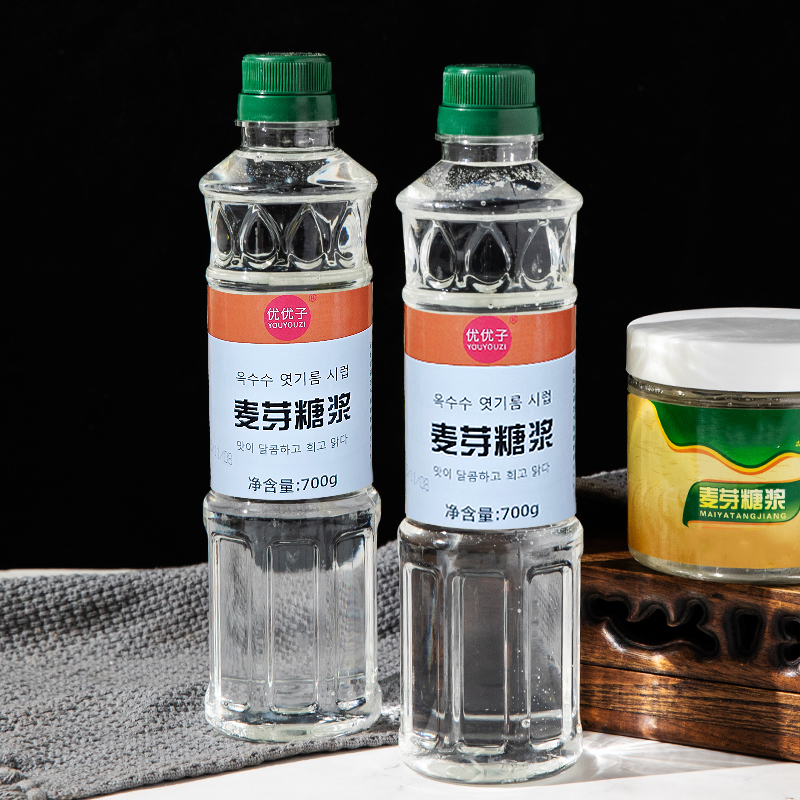 高品质韩式质水怡80%度麦芽糖糖浆水饴糖稀700g太妃糖原料