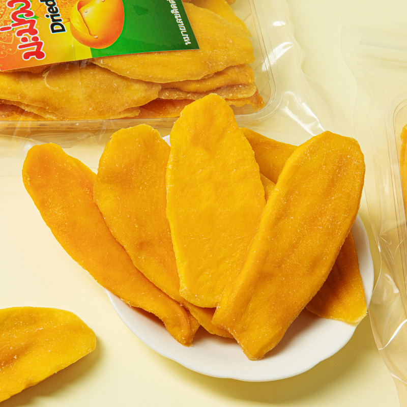泰芒果干500g厚切大袋果干果脯水果干芒果干500g一斤零食批发