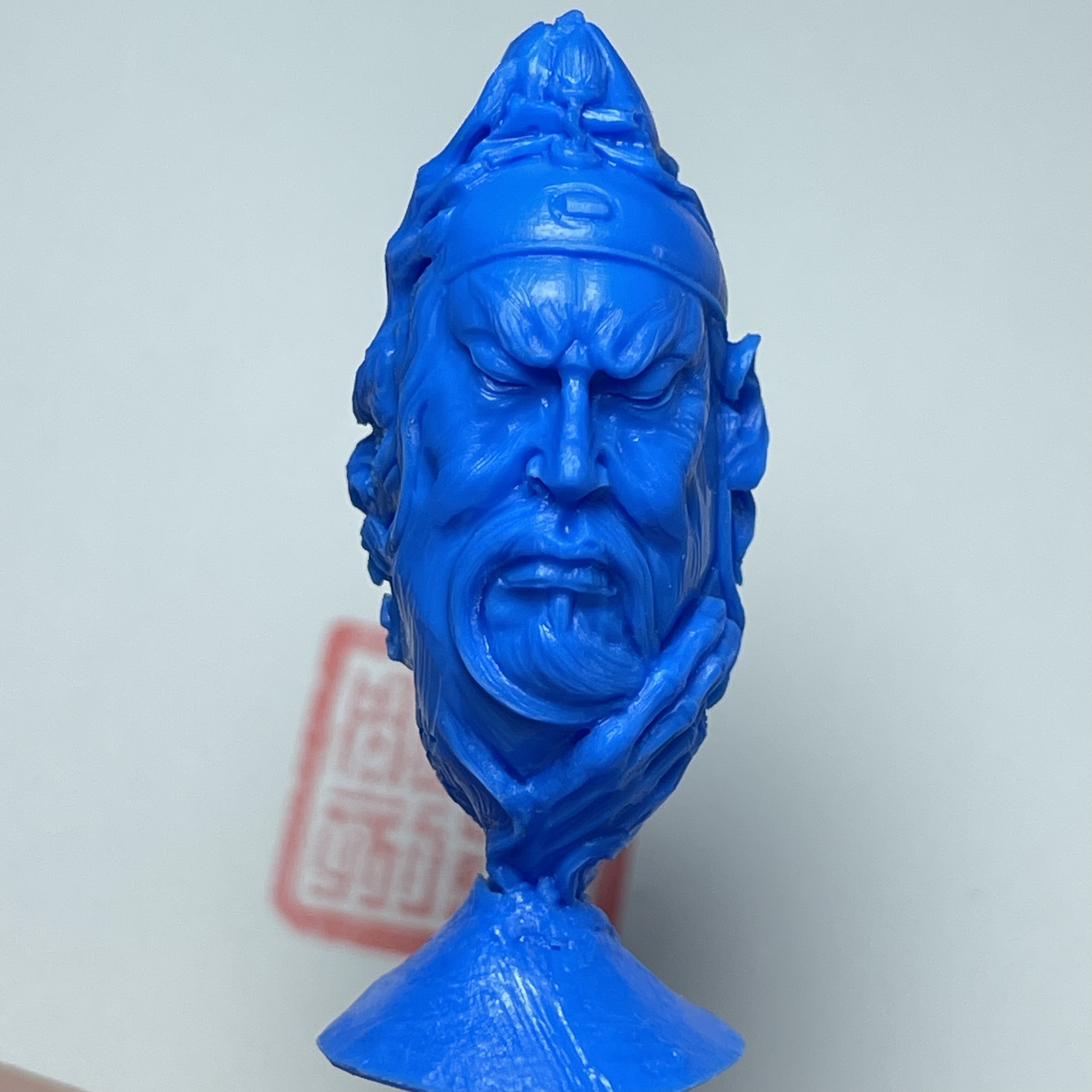 御龙关羽模型 雕刻学习参考