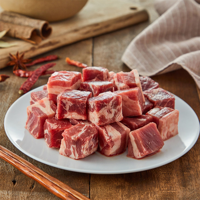 恒都 精修调理牛腩块  1kg