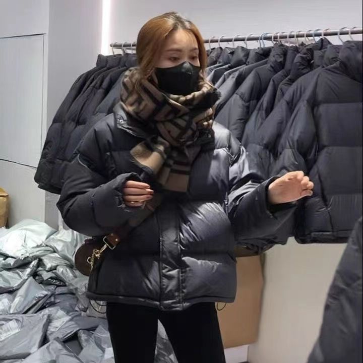 乐乐羽绒服双11特卖短款羽绒羽绒服女韩版面包服宽松加厚羽绒衣