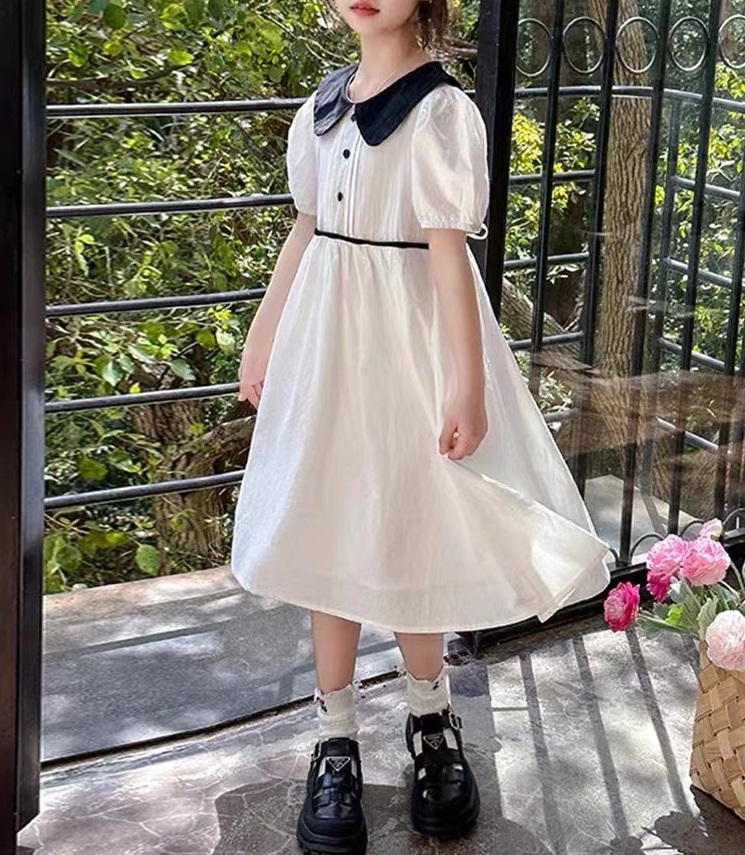夏季洋气女童连衣裙3190款