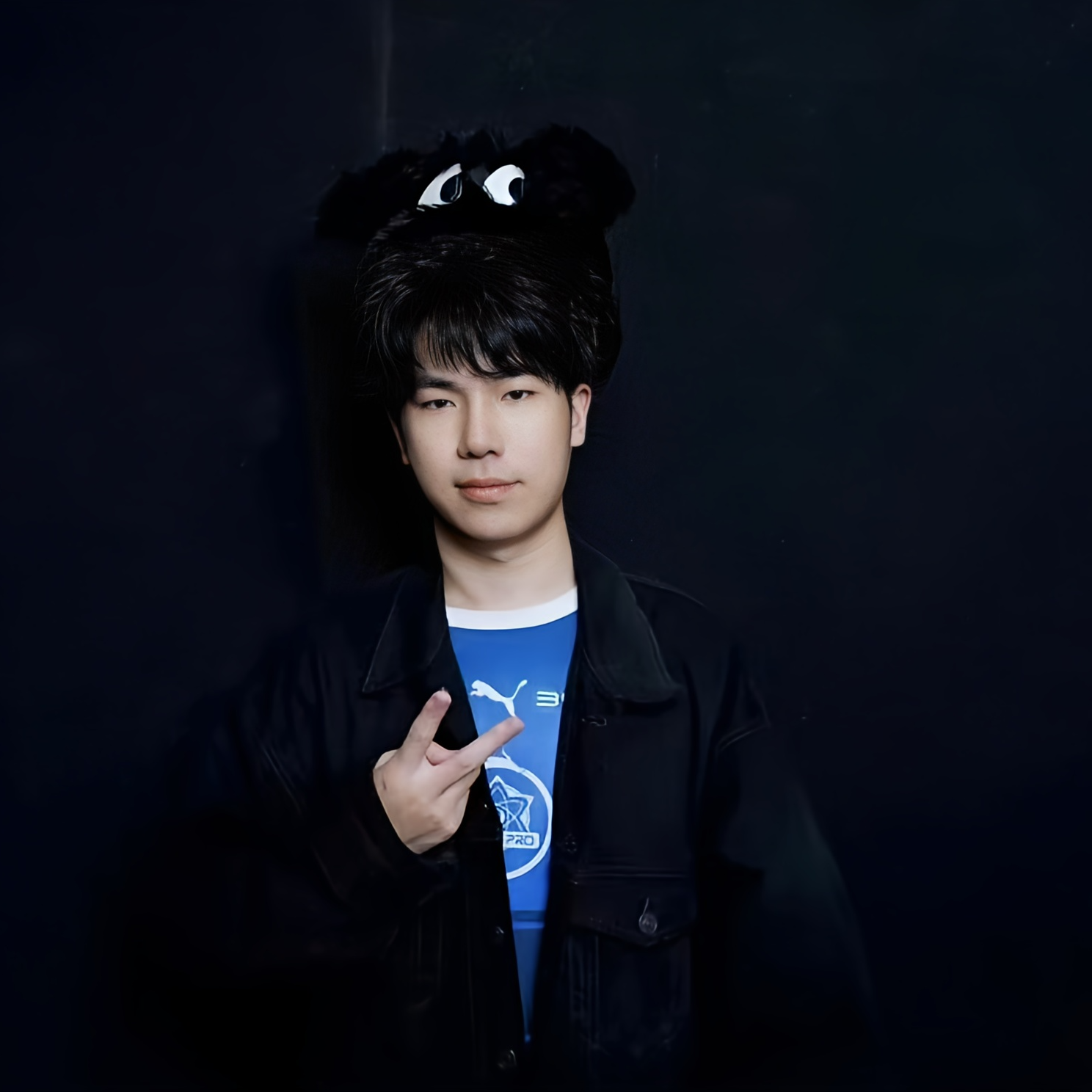 eStar官方自营正品队员同款大眼小狗帽秋冬保暖