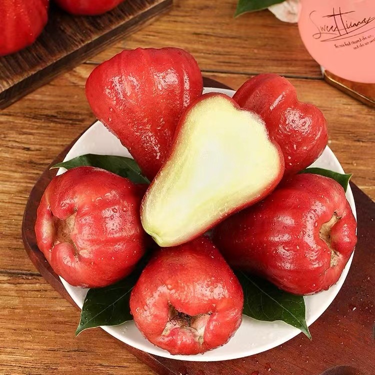 【陈灵岳甄选】海南黑金刚莲雾大果一份 净重2.8斤