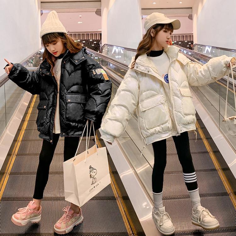 波司登羽绒衣女童棉服冬季2023新款中大童羽绒棉袄洋气小女孩外套