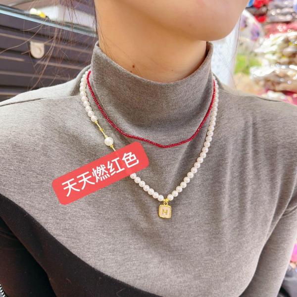铜合金耳饰 B-650（满9.9包邮）倪妮同款红色发饰